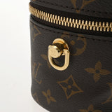 LOUIS VUITTON ルイヴィトン モノグラムリバース ヴァニティ NV PM ブラウン M45165 レディース モノグラムキャンバス バニティバッグ ABランク 中古 銀蔵