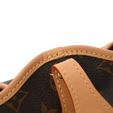 LOUIS VUITTON ルイヴィトン モノグラム フォールドミーポーチ ブラウン M80874 レディース モノグラムキャンバス ポーチ Aランク 中古 銀蔵