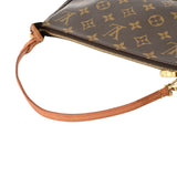 LOUIS VUITTON ルイヴィトン モノグラム ポシェット アクセソワール ブラウン M51980 レディース モノグラムキャンバス アクセサリーポーチ Bランク 中古 銀蔵
