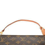 LOUIS VUITTON ルイヴィトン モノグラム ポシェット アクセソワール ブラウン M51980 レディース モノグラムキャンバス アクセサリーポーチ Bランク 中古 銀蔵