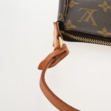 LOUIS VUITTON ルイヴィトン モノグラム ポシェット アクセソワール ブラウン M51980 レディース モノグラムキャンバス アクセサリーポーチ Bランク 中古 銀蔵