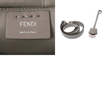 FENDI フェンディ トロワジュール グレー 8BH279 レディース カーフ ハンドバッグ ABランク 中古 銀蔵