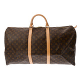 LOUIS VUITTON ルイヴィトン モノグラム キーポル 60 ブラウン M41422 ユニセックス モノグラムキャンバス ボストンバッグ ABランク 中古 銀蔵