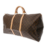 LOUIS VUITTON ルイヴィトン モノグラム キーポル 60 ブラウン M41422 ユニセックス モノグラムキャンバス ボストンバッグ ABランク 中古 銀蔵