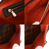 LOUIS VUITTON ルイヴィトン ダミエ マノスク GM ブラウン N51120 レディース ダミエキャンバス ハンドバッグ Aランク 中古 銀蔵