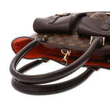 LOUIS VUITTON ルイヴィトン ダミエ マノスク GM ブラウン N51120 レディース ダミエキャンバス ハンドバッグ Aランク 中古 銀蔵
