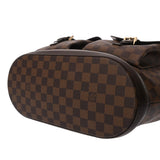 LOUIS VUITTON ルイヴィトン ダミエ マノスク GM ブラウン N51120 レディース ダミエキャンバス ハンドバッグ Aランク 中古 銀蔵