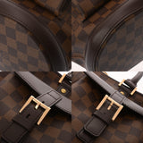 LOUIS VUITTON ルイヴィトン ダミエ マノスク GM ブラウン N51120 レディース ダミエキャンバス ハンドバッグ Aランク 中古 銀蔵