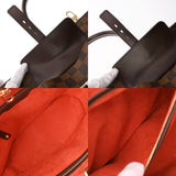 LOUIS VUITTON ルイヴィトン ダミエ マノスク GM ブラウン N51120 レディース ダミエキャンバス ハンドバッグ Aランク 中古 銀蔵