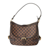 LOUIS VUITTON ルイヴィトン ダミエ ハイバリー ブラウン N51200 レディース ダミエキャンバス ワンショルダーバッグ Aランク 中古 銀蔵