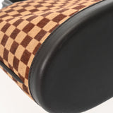 LOUIS VUITTON ルイヴィトン ダミエ ソバージュ インパラ ブラウン M92133 レディース ハラコ/レザー ハンドバッグ ABランク 中古 銀蔵