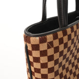 LOUIS VUITTON ルイヴィトン ダミエ ソバージュ インパラ ブラウン M92133 レディース ハラコ/レザー ハンドバッグ ABランク 中古 銀蔵