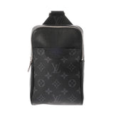 LOUIS VUITTON ルイヴィトン タイガラマ アウトドアスリングバッグ ブラック M30741 メンズ タイガ モノグラムエクリプスキャンバス ショルダーバッグ Aランク 中古 銀蔵