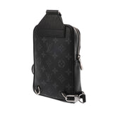 LOUIS VUITTON ルイヴィトン タイガラマ アウトドアスリングバッグ ブラック M30741 メンズ タイガ モノグラムエクリプスキャンバス ショルダーバッグ Aランク 中古 銀蔵
