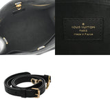 LOUIS VUITTON ルイヴィトン モノグラムアンプラント オンザゴー PM 2WAY ノワール M45653 レディース レザー ハンドバッグ Aランク 中古 銀蔵