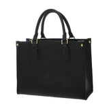 LOUIS VUITTON ルイヴィトン モノグラムアンプラント オンザゴー PM 2WAY ノワール M45653 レディース レザー ハンドバッグ ABランク 中古 銀蔵