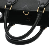 LOUIS VUITTON ルイヴィトン モノグラムアンプラント オンザゴー PM 2WAY ノワール M45653 レディース レザー ハンドバッグ ABランク 中古 銀蔵