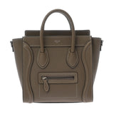CELINE セリーヌ ラゲージ ナノ スリ 189243DRU.09SO レディース ドラムドカーフ ハンドバッグ Aランク 中古 銀蔵