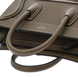 CELINE セリーヌ ラゲージ ナノ スリ 189243DRU.09SO レディース ドラムドカーフ ハンドバッグ Aランク 中古 銀蔵