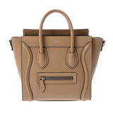 CELINE セリーヌ ラゲージ ナノ デューン 189243DRU.03UN レディース ドラムドカーフ ハンドバッグ Aランク 中古 銀蔵