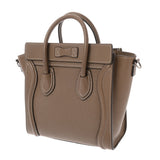 CELINE セリーヌ ラゲージ ナノ スリ 189243DRU.09SO レディース ドラムドカーフ ハンドバッグ Aランク 中古 銀蔵