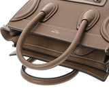 CELINE セリーヌ ラゲージ ナノ スリ 189243DRU.09SO レディース ドラムドカーフ ハンドバッグ Aランク 中古 銀蔵