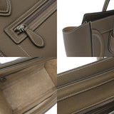 CELINE セリーヌ ラゲージ マイクロショッパー スリ 189793DRU.09S0 レディース ドラムドカーフスキン ハンドバッグ Aランク 中古 銀蔵