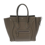 CELINE セリーヌ ラゲージ マイクロショッパー スリ 189793DRU.09S0 レディース ドラムドカーフスキン ハンドバッグ Aランク 中古 銀蔵