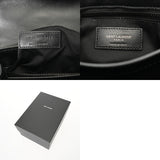SAINT LAURENT サンローラン ルル 2WAYクラッチバッグ ブラック 678401 レディース レザー ショルダーバッグ Aランク 中古 銀蔵