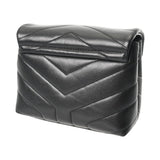 SAINT LAURENT サンローラン ルル 2WAYクラッチバッグ ブラック 678401 レディース レザー ショルダーバッグ Aランク 中古 銀蔵