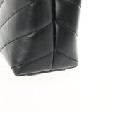 SAINT LAURENT サンローラン ルル 2WAYクラッチバッグ ブラック 678401 レディース レザー ショルダーバッグ Aランク 中古 銀蔵