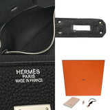 HERMES エルメス バーキン 35 ブラック □M刻印(2009年頃) ユニセックス トゴ ハンドバッグ Aランク 中古 銀蔵