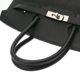 HERMES エルメス バーキン 35 ブラック □M刻印(2009年頃) ユニセックス トゴ ハンドバッグ Aランク 中古 銀蔵