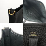 HERMES エルメス エヴリン TPM アマゾン ブラック W刻印(2024年頃) レディース トリヨンクレマンス ショルダーバッグ Aランク 中古 銀蔵