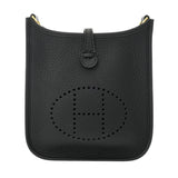 HERMES エルメス エヴリン TPM アマゾン ブラック W刻印(2024年頃) レディース トリヨンクレマンス ショルダーバッグ Aランク 中古 銀蔵