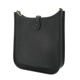HERMES エルメス エヴリン TPM アマゾン ブラック W刻印(2024年頃) レディース トリヨンクレマンス ショルダーバッグ Aランク 中古 銀蔵