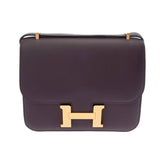 HERMES エルメス コンスタンス3 ミニ 18 カシス Z刻印(2021年頃) レディース ヴォースイフト ショルダーバッグ Aランク 中古 銀蔵