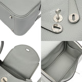 HERMES エルメス リンディ ミニ 2WAY ブルーグラシエ W刻印(2024年頃) レディース トリヨンクレマンス ショルダーバッグ Aランク 中古 銀蔵