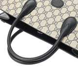 GUCCI グッチ GGスプリーム 2WAY トートバッグ ベージュ 674155 ユニセックス GGスプリームキャンバス/レザー ハンドバッグ ABランク 中古 銀蔵