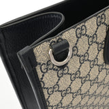 GUCCI グッチ GGスプリーム 2WAY トートバッグ ベージュ 674155 ユニセックス GGスプリームキャンバス/レザー ハンドバッグ ABランク 中古 銀蔵