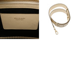 BVLGARI ブルガリ ハンドバッグ 2WAY ホワイト レディース レザー ハンドバッグ ABランク 中古 銀蔵