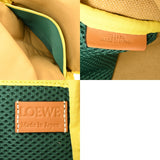 LOEWE ロエベ スモール バッグパック ベージュ系/イエロー 301.51AB56 レディース キャンバス/レザー リュック・デイパック Aランク 中古 銀蔵