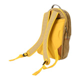LOEWE ロエベ スモール バッグパック ベージュ系/イエロー 301.51AB56 レディース キャンバス/レザー リュック・デイパック Aランク 中古 銀蔵