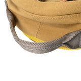LOEWE ロエベ スモール バッグパック ベージュ系/イエロー 301.51AB56 レディース キャンバス/レザー リュック・デイパック Aランク 中古 銀蔵