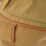 LOEWE ロエベ スモール バッグパック ベージュ系/イエロー 301.51AB56 レディース キャンバス/レザー リュック・デイパック Aランク 中古 銀蔵