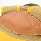 LOEWE ロエベ スモール バッグパック ベージュ系/イエロー 301.51AB56 レディース キャンバス/レザー リュック・デイパック Aランク 中古 銀蔵