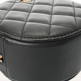 CHANEL シャネル マトラッセ チェーンクラッチ ブラック AP0245 レディース ラムスキン ショルダーバッグ ABランク 中古 銀蔵