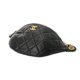 CHANEL シャネル マトラッセ ボディバッグ ブラック AP3761 レディース ラムスキン ボディバッグ Aランク 中古 銀蔵