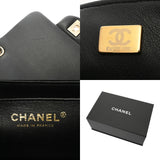 CHANEL シャネル チョコバー ミニフラップチェーンショルダー ブラック AS3744 レディース ラムスキン レジン ショルダーバッグ ABランク 中古 銀蔵