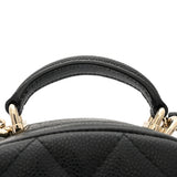 CHANEL シャネル マトラッセ ミニバックパック ブラック AP3753 レディース グレインドカーフスキン リュック・デイパック Aランク 中古 銀蔵